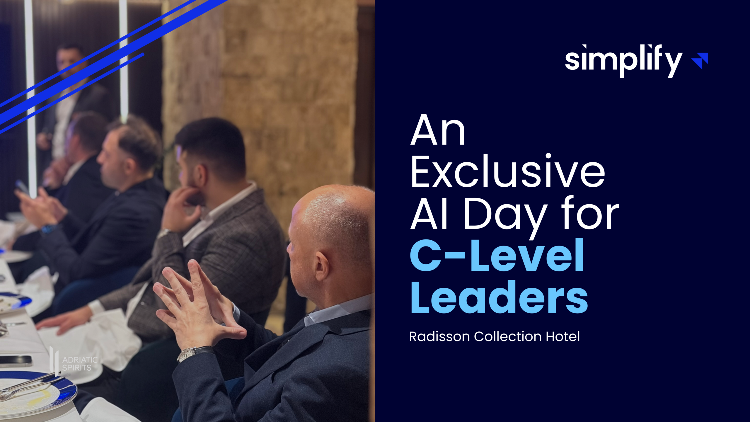AI Day for C-Level Leaders at Radisson Collection Hotel Belgrade